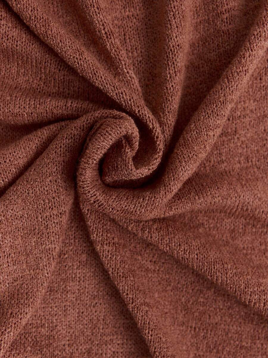 Kaïa | Knitted Slit Dress