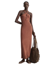 Kaïa | Knitted Slit Dress