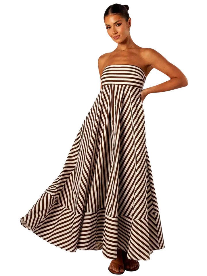 Élise | Striped Dress