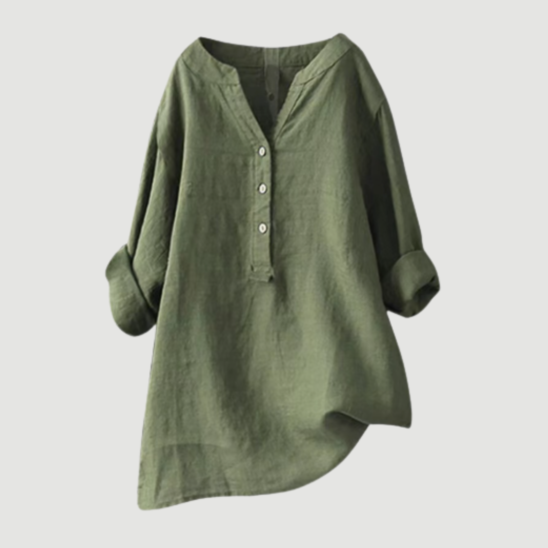 Amelia™ – Airy and Comfortable Shirt with Buttons