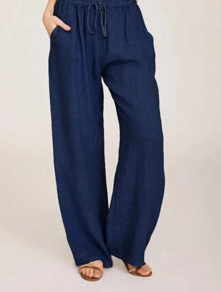 Breezy Linen Comfort Pants