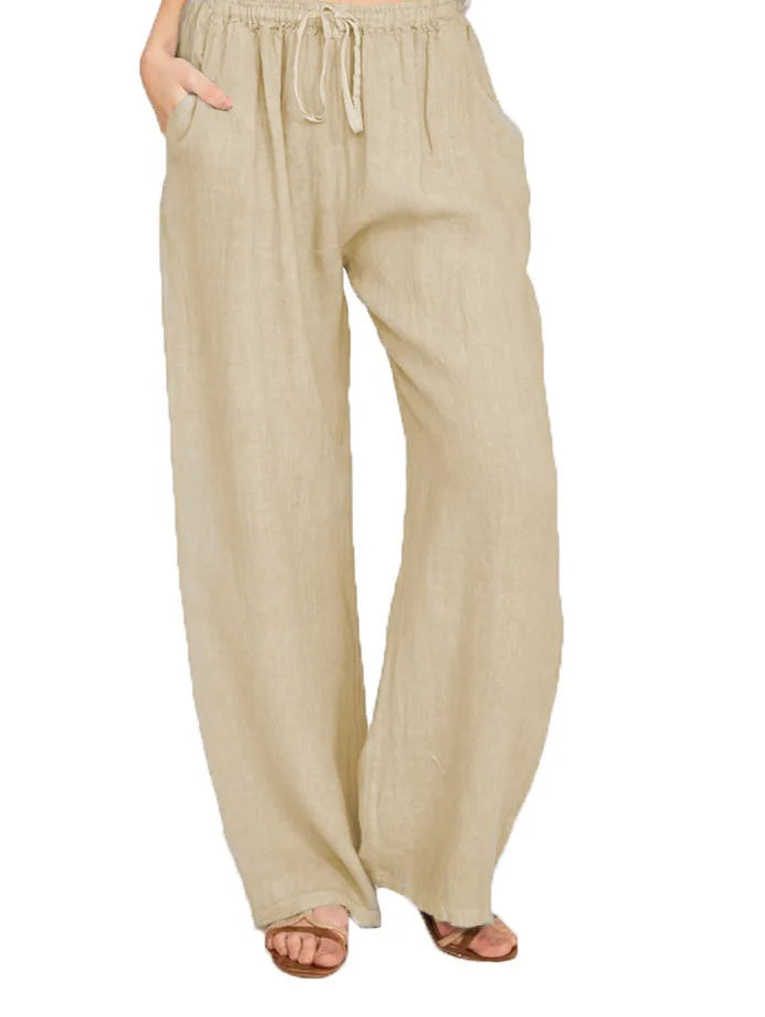 Breezy Linen Comfort Pants