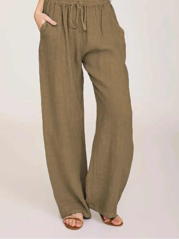 Breezy Linen Comfort Pants