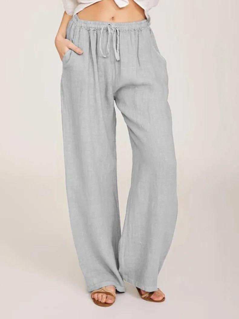 Breezy Linen Comfort Pants