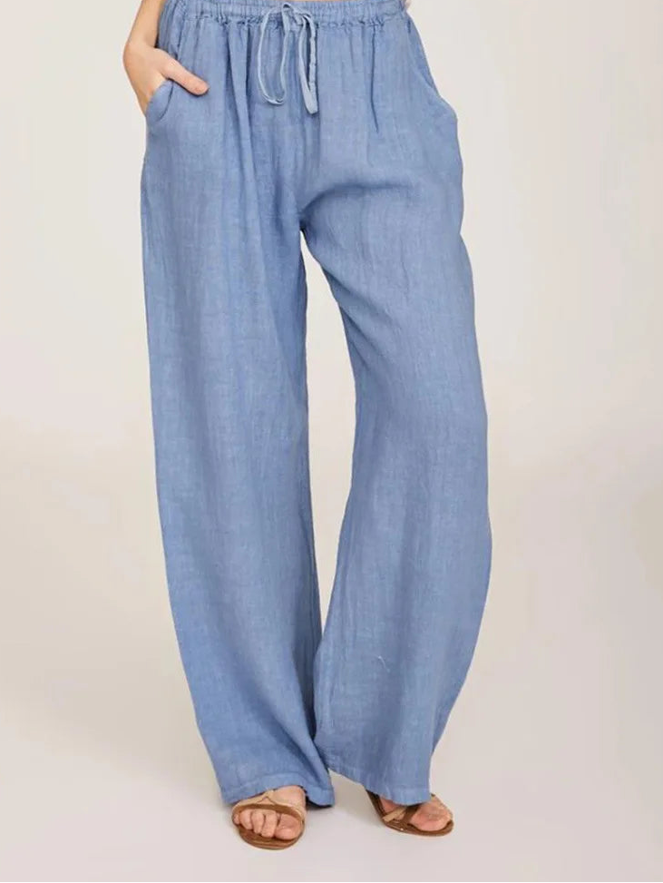 Breezy Linen Comfort Pants
