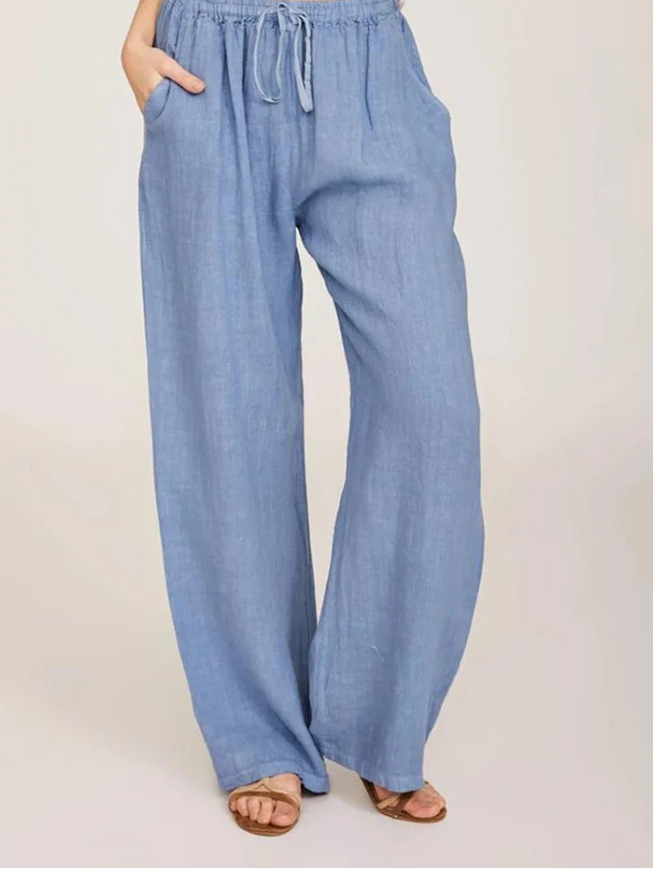 Breezy Linen Comfort Pants