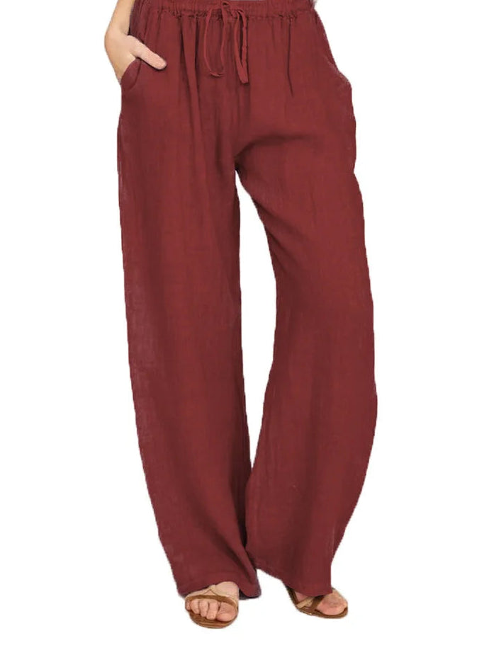 Breezy Linen Comfort Pants