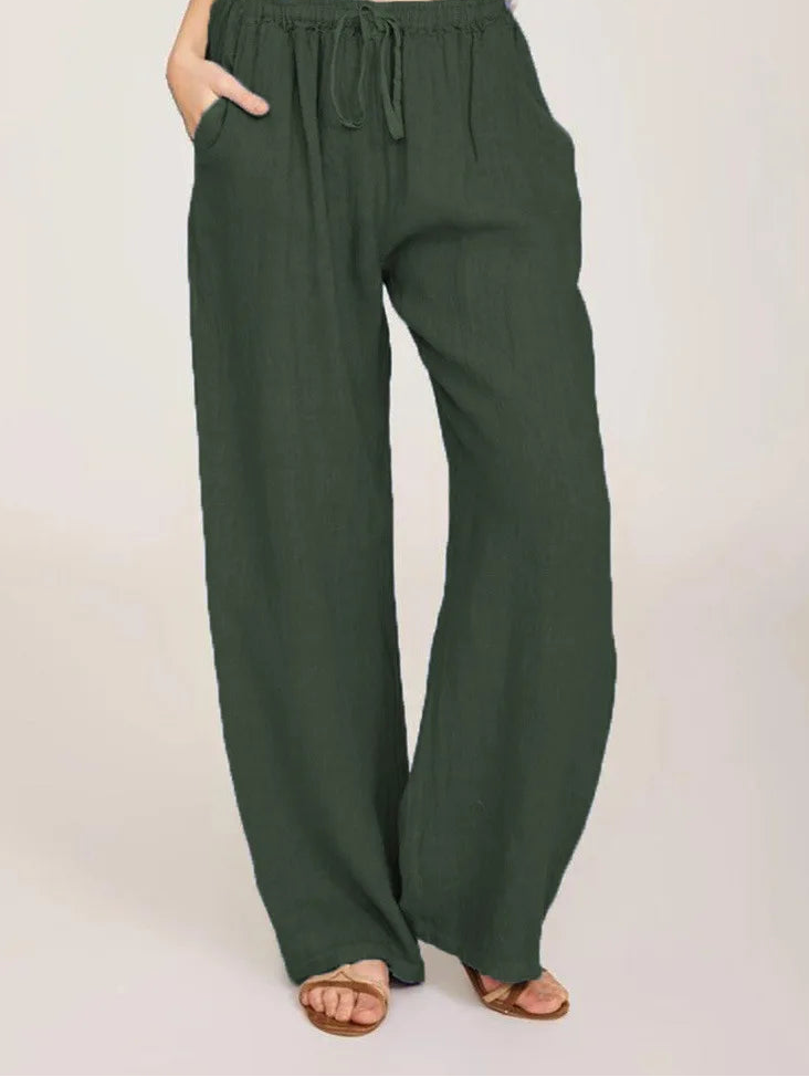 Breezy Linen Comfort Pants