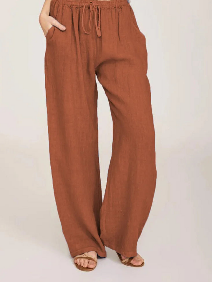 Breezy Linen Comfort Pants