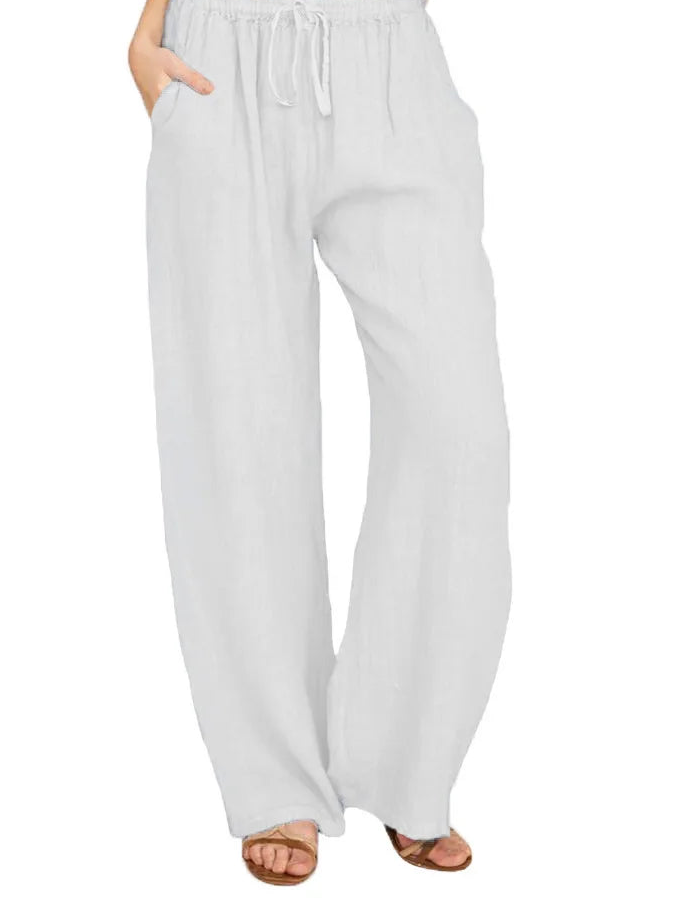 Breezy Linen Comfort Pants