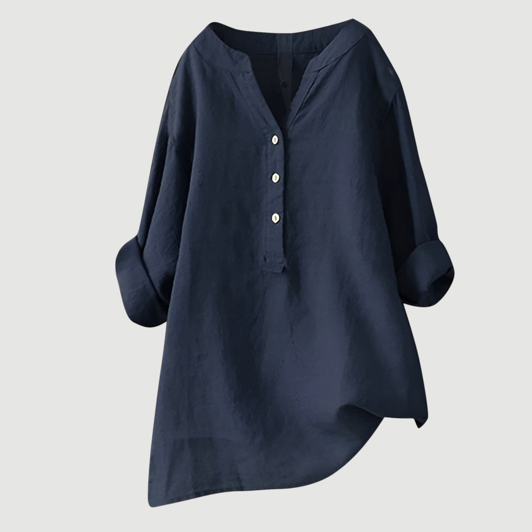 Amelia™ – Airy and Comfortable Shirt with Buttons