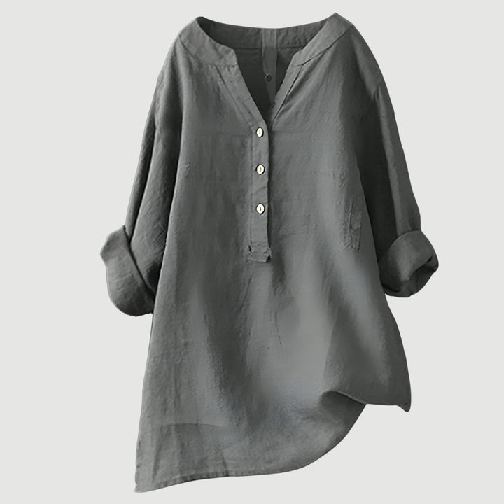 Amelia™ – Airy and Comfortable Shirt with Buttons