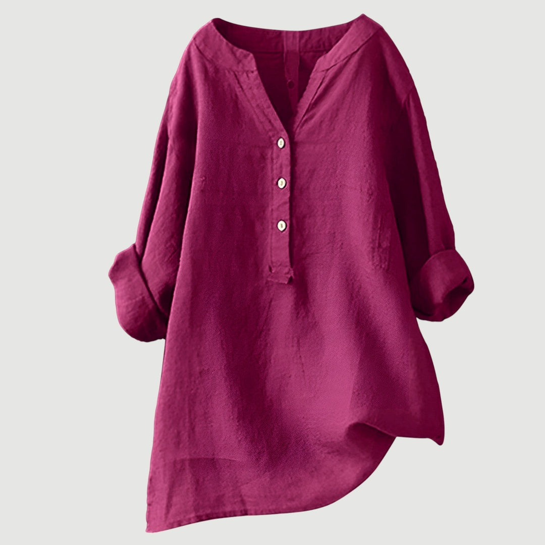 Amelia™ – Airy and Comfortable Shirt with Buttons
