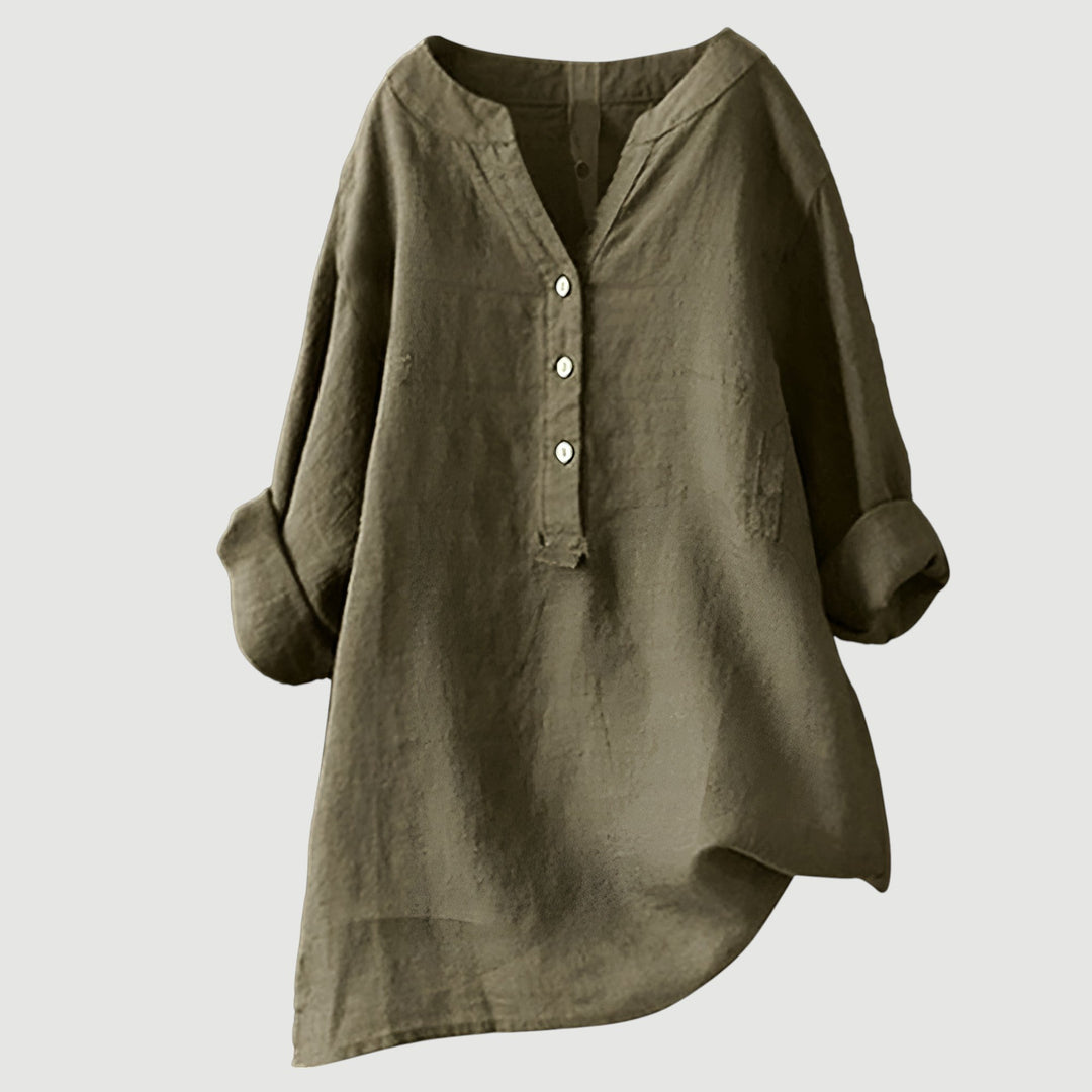 Amelia™ – Airy and Comfortable Shirt with Buttons