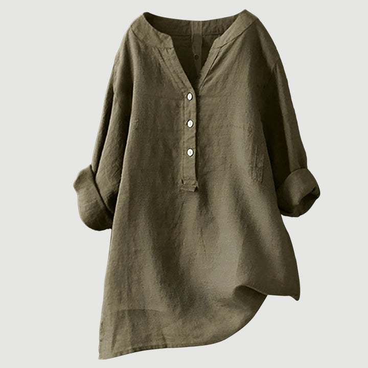 Amelia™ – Airy and Comfortable Shirt with Buttons