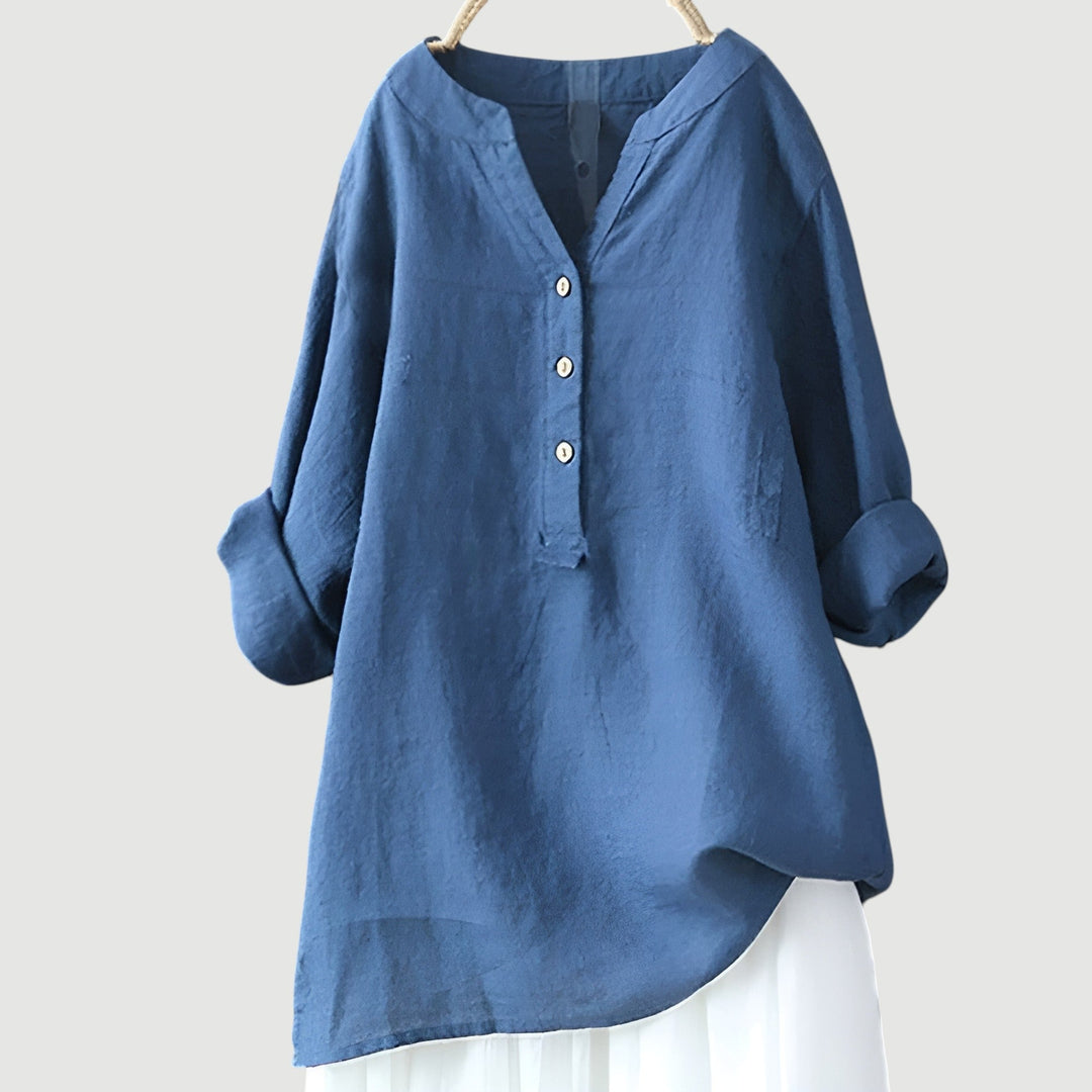 Amelia™ – Airy and Comfortable Shirt with Buttons